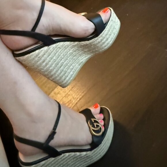Gucci GG Platform Espadrilles - Picture 5 of 11